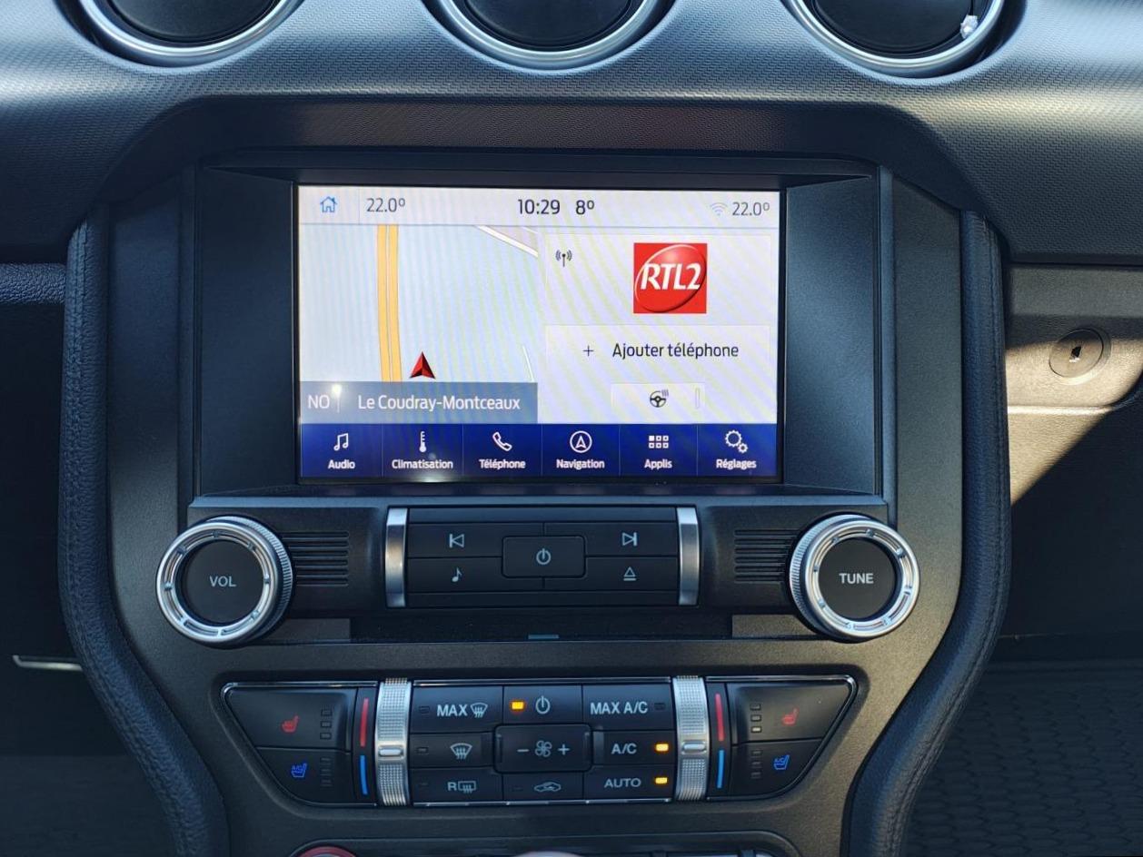 FORD MUSTANG GT FASTBACK 5.0L V8 450ch MAGNERIDE