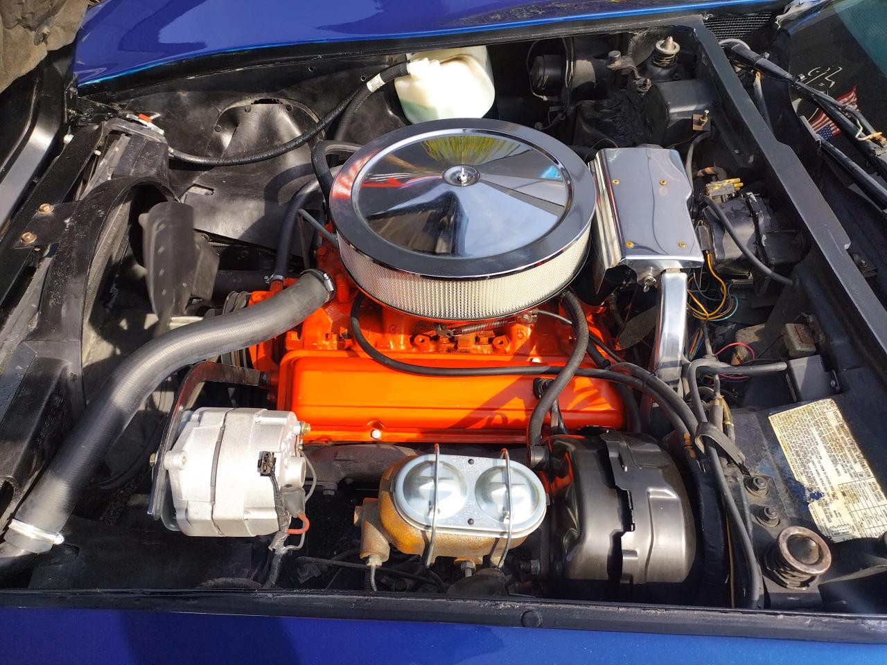 CHEVROLET CORVETTE V8 350, boite manuelle 4