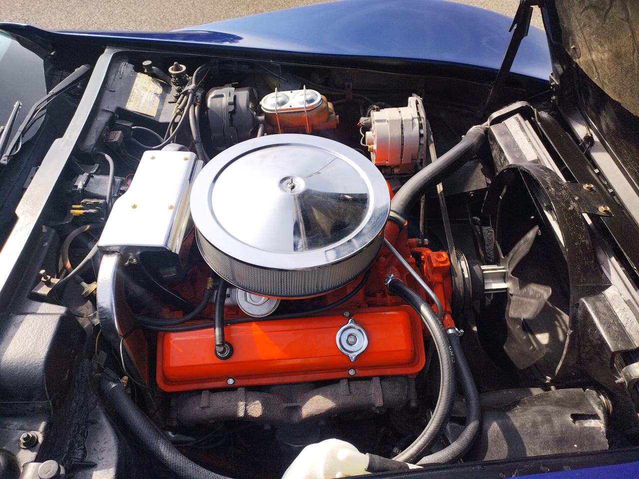 CHEVROLET CORVETTE V8 350, boite manuelle 4