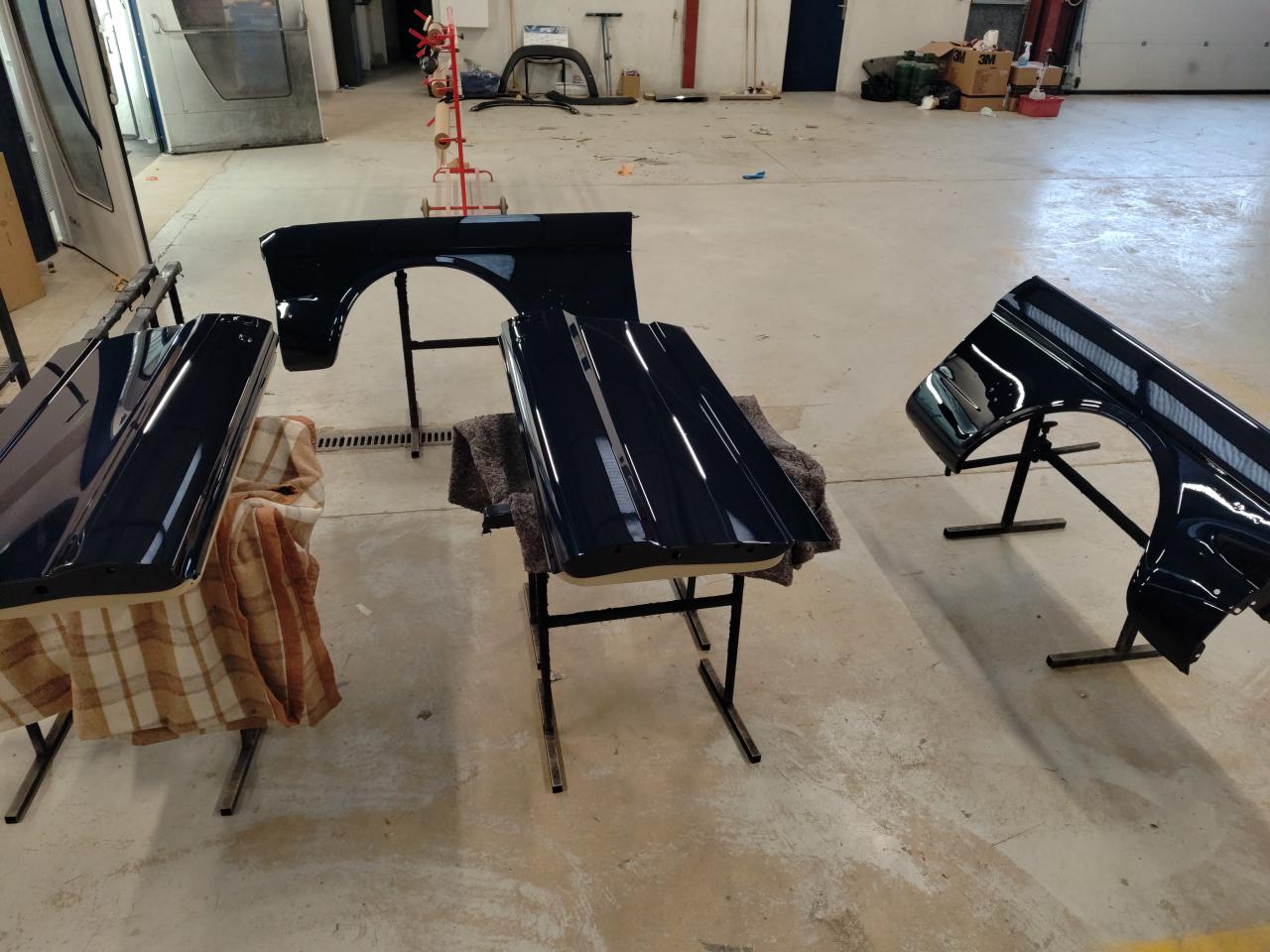 FORD MUSTANG cabriolet code C, peinture, capote et intérieur restaurée chez nous