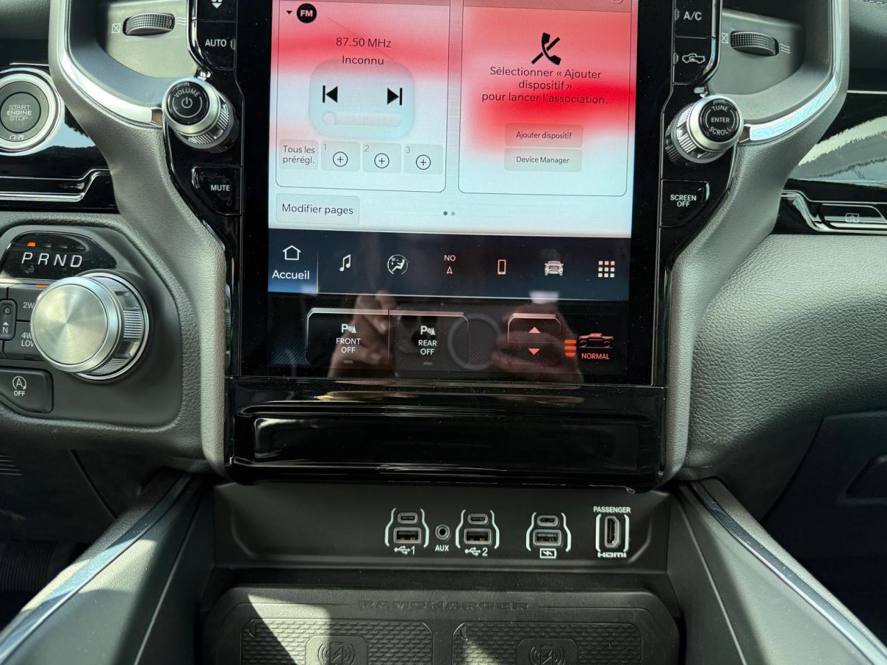 DODGE RAM 1500 CREW LARAMIE SPORT NIGHT EDITION AIR RAMBOX HAYON MULTI