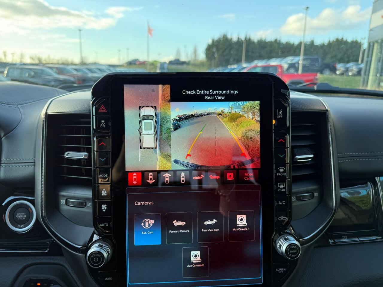 DODGE RAM 1500 CREW CAB REBEL AIR HAYON MULTI