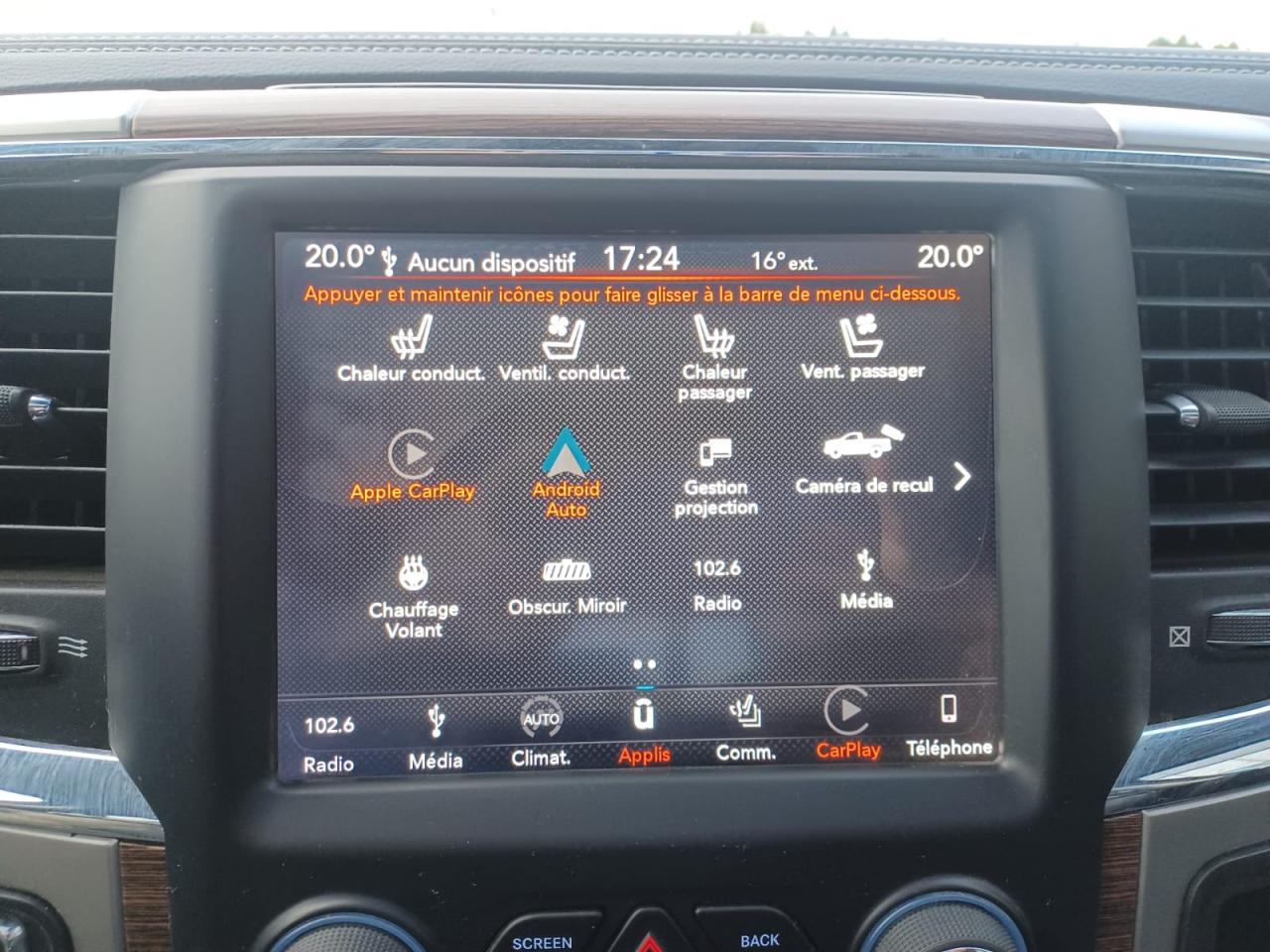 DODGE RAM 1500 CREW LARAMIE AIR V8 5.7L HEMI 395hp - GPL