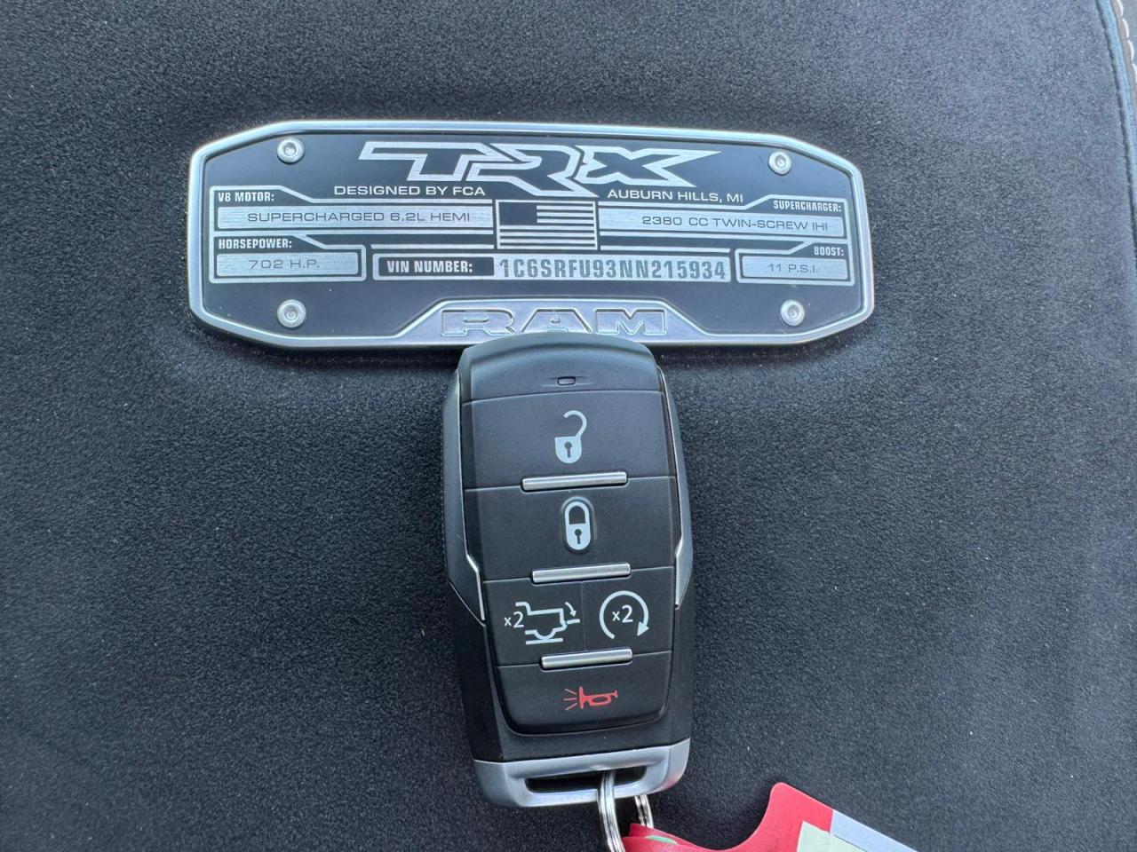 DODGE RAM 1500 CREW CAB TRX 6.2L V8