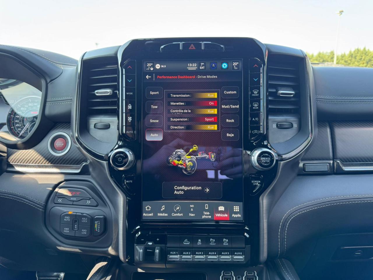 DODGE RAM 1500 CREW CAB TRX 6.2L V8