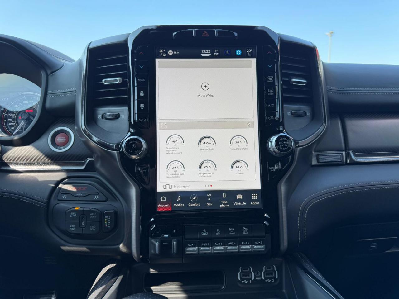 DODGE RAM 1500 CREW CAB TRX 6.2L V8