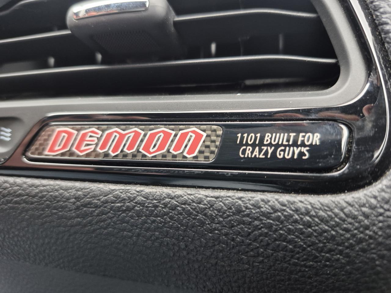 DODGE CHALLENGER DEMON V8 6.2L