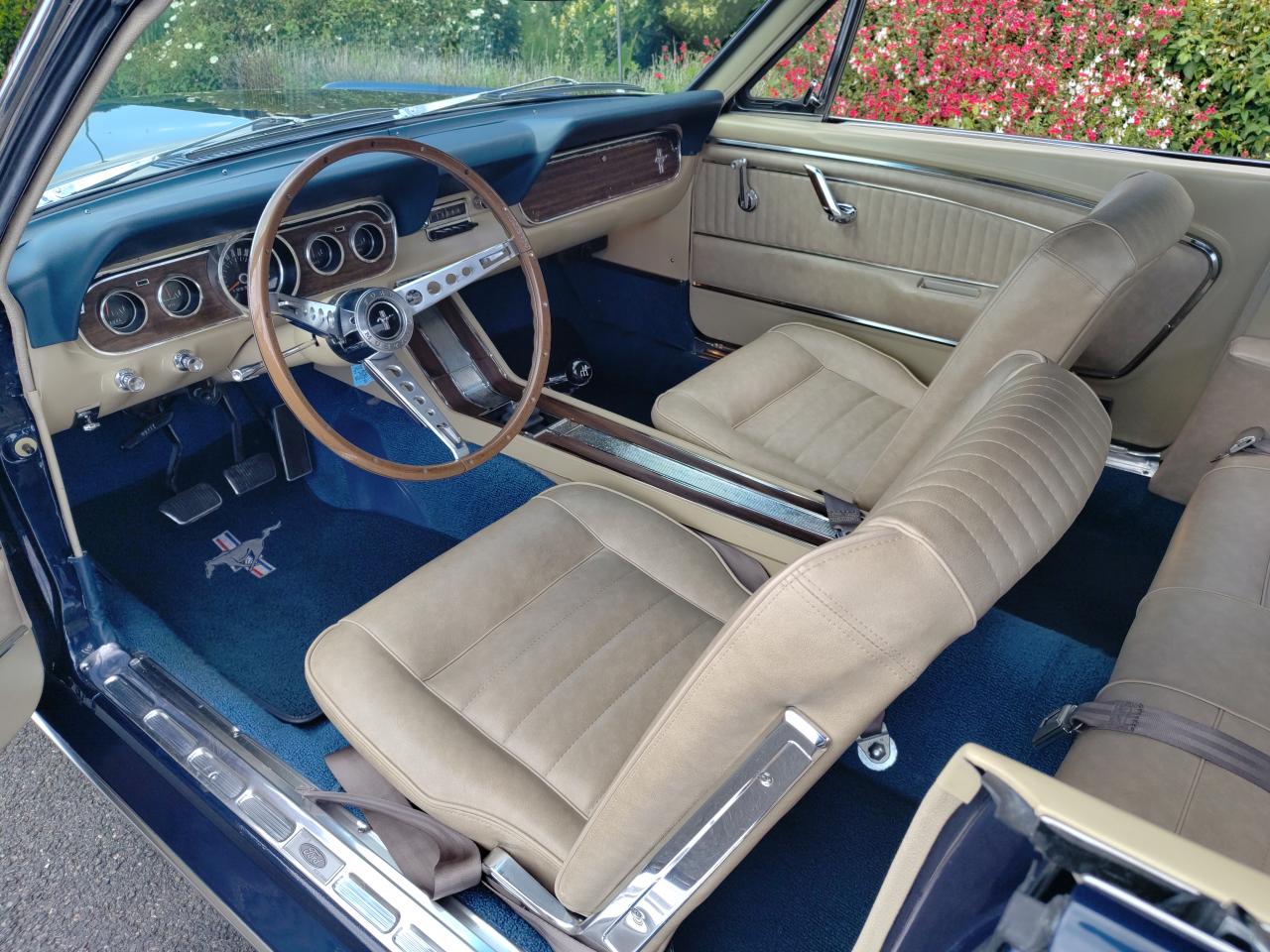 FORD MUSTANG cabriolet 289 boite manuelle 4, int Pony