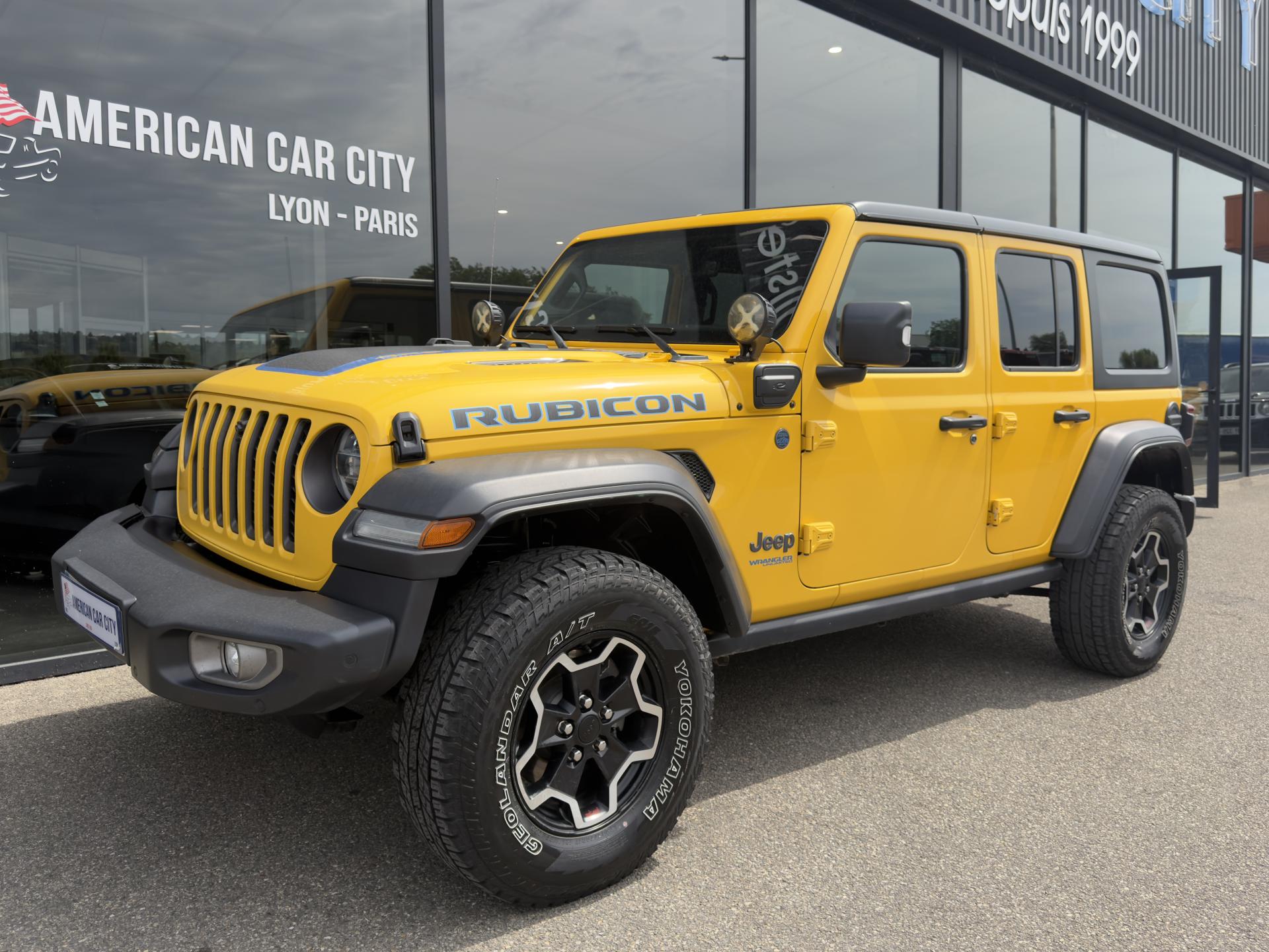 JEEP WRANGLER 2.0i T 4xe - 380 - BVA 4x4  Unlimited Rubicon