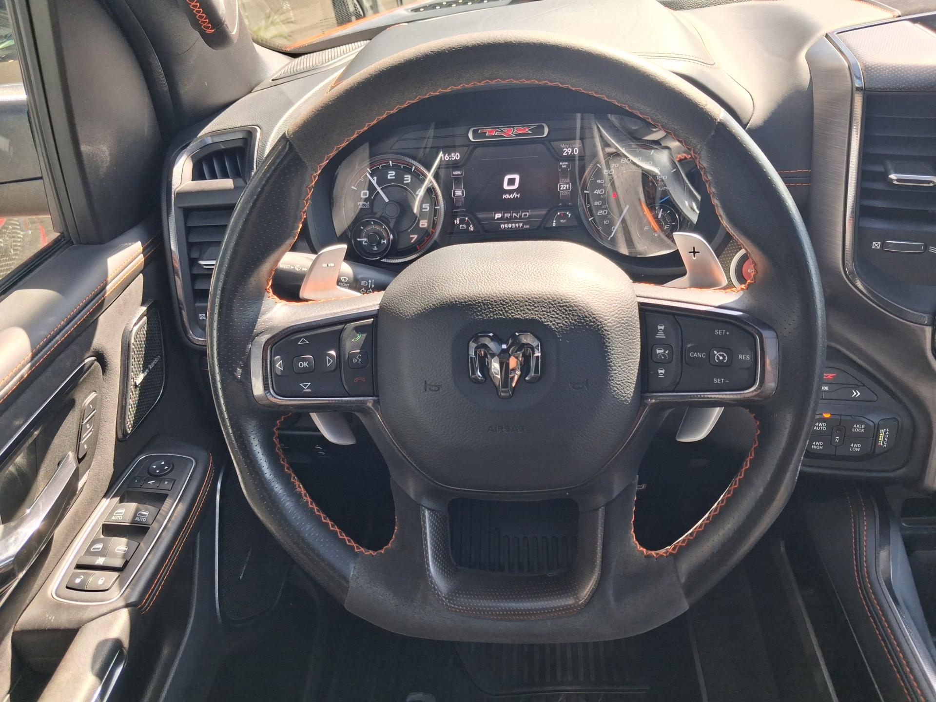 DODGE RAM TRX IGNITION ORANGE V8 6.2L SUPERCHARGED