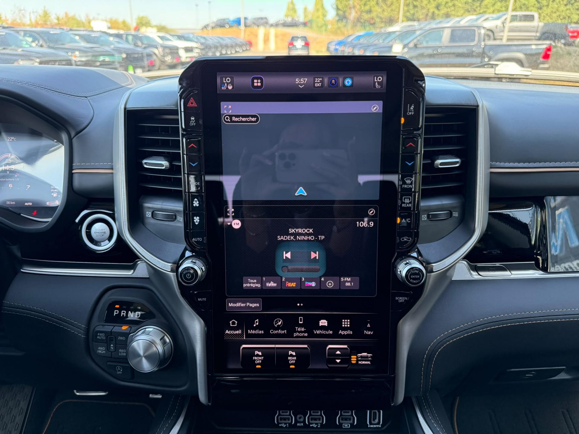 DODGE RAM 1500 CREW TUNGSTEN AIR RAMBOX HAYON MULTI