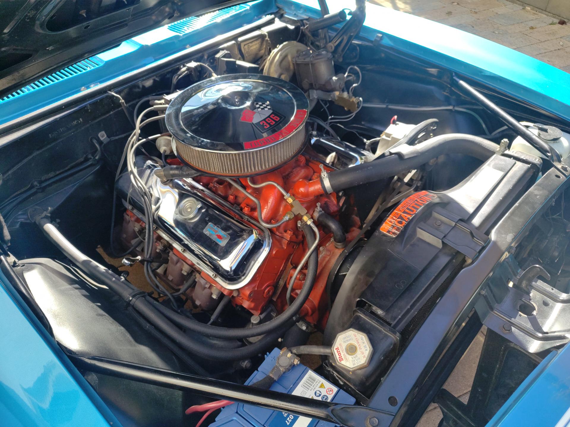 CHEVROLET CAMARO véritable SS 396 boite manuelle 4