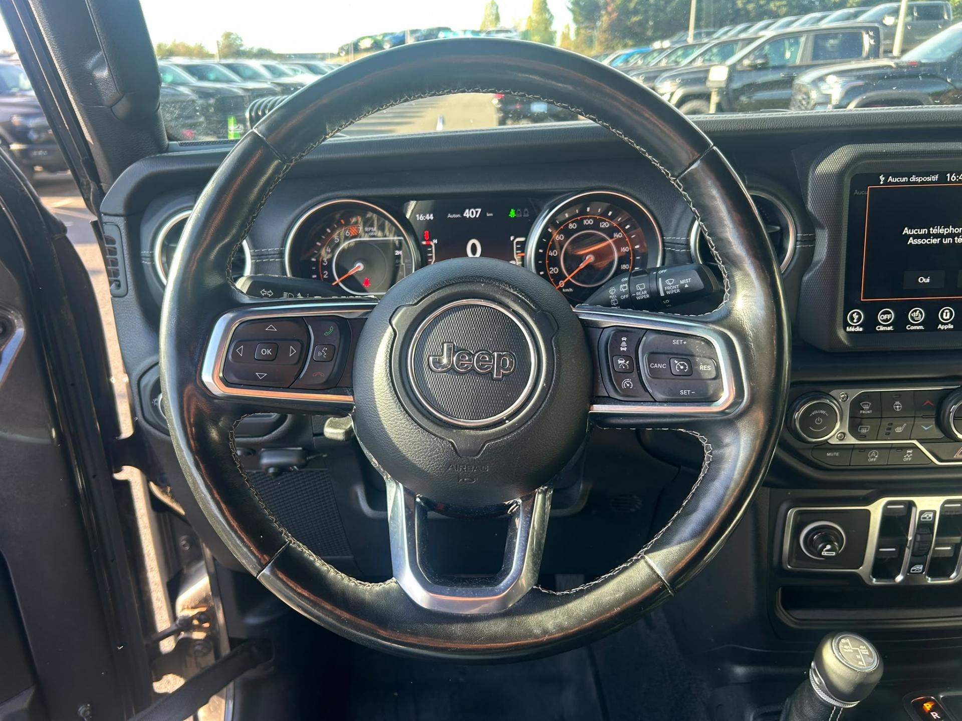 JEEP WRANGLER Unlimited Sahara 2.0i T - 272 - BVA 4x4 - SKYONE TOUCH