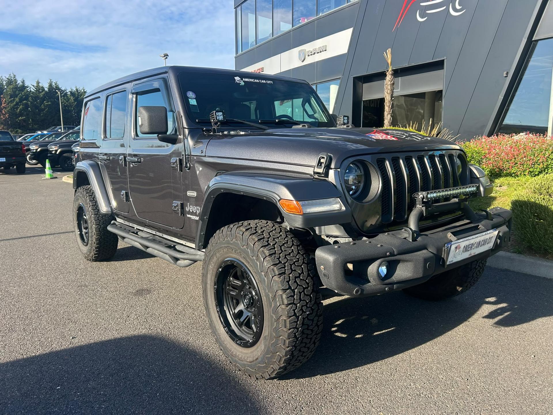 JEEP WRANGLER Unlimited Sahara 2.0i T - 272 - BVA 4x4 - SKYONE TOUCH