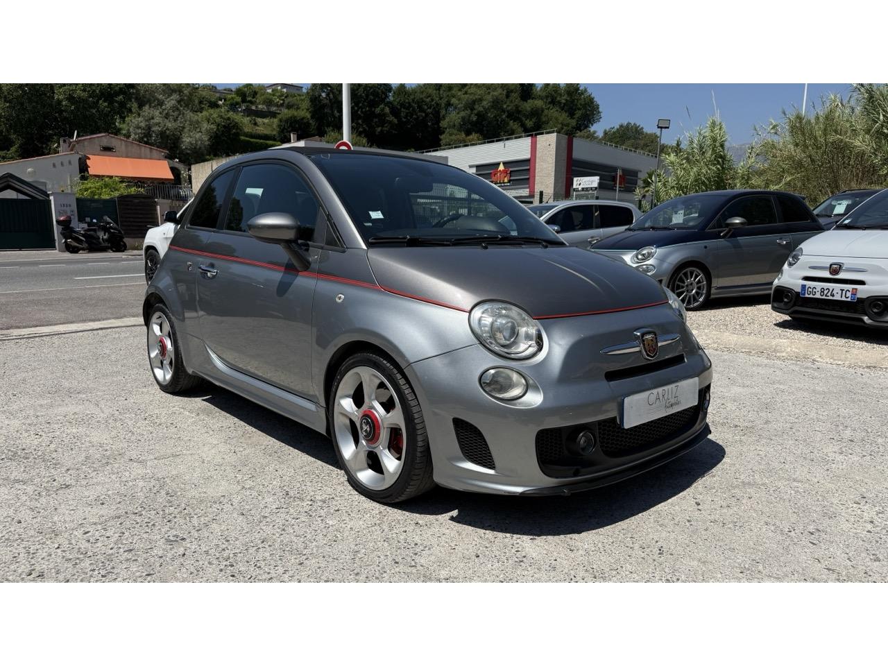 ABARTH 500 Fiat Abarth Cabriolet 1.4i 16V 140cv BV Dualogic CAPOTE EN PANNE
