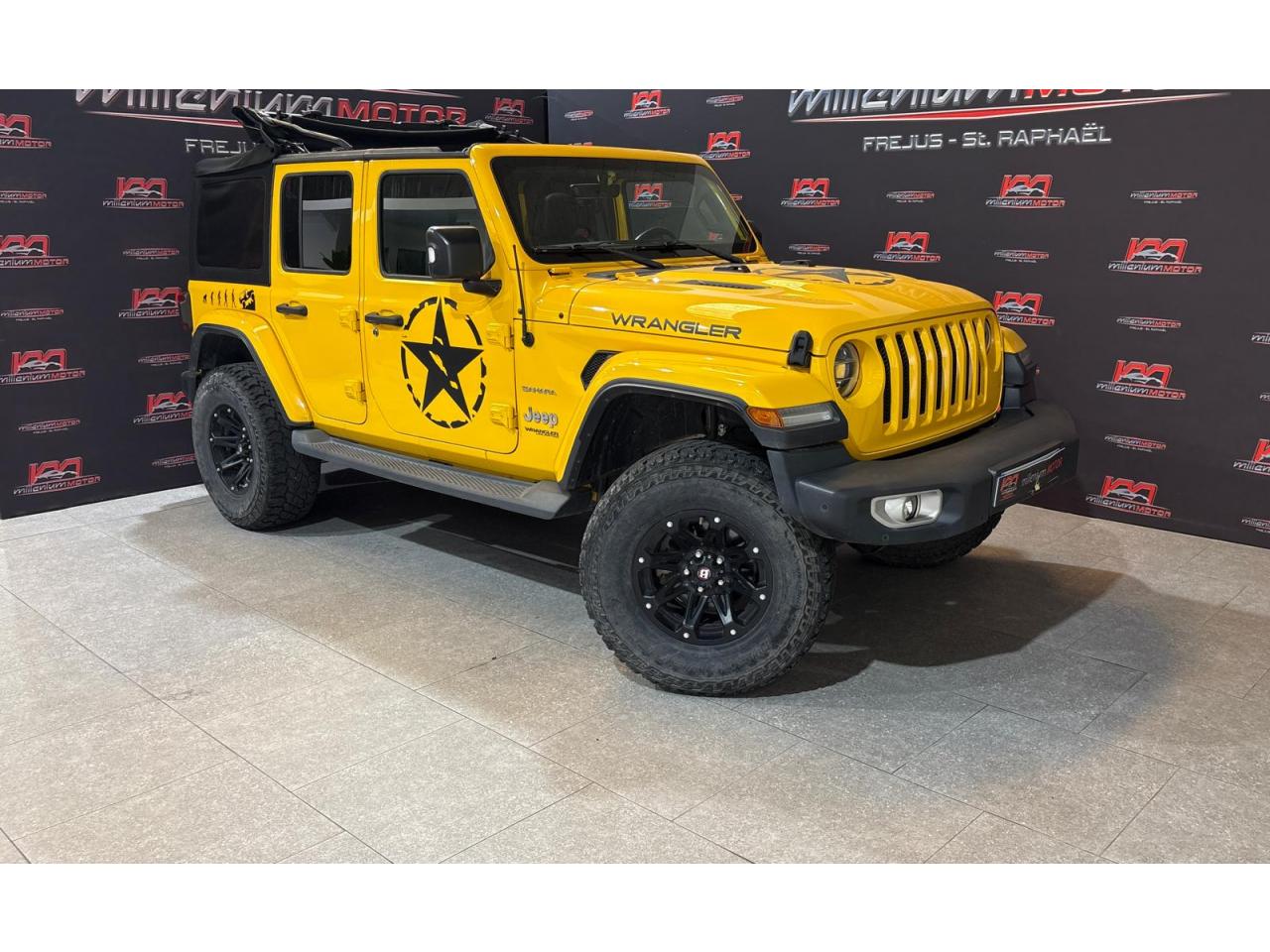 JEEP WRANGLER 2.0i T - 272CH - BVA 4x4  Unlimited Sahara  - GARANTIE 6 MOIS