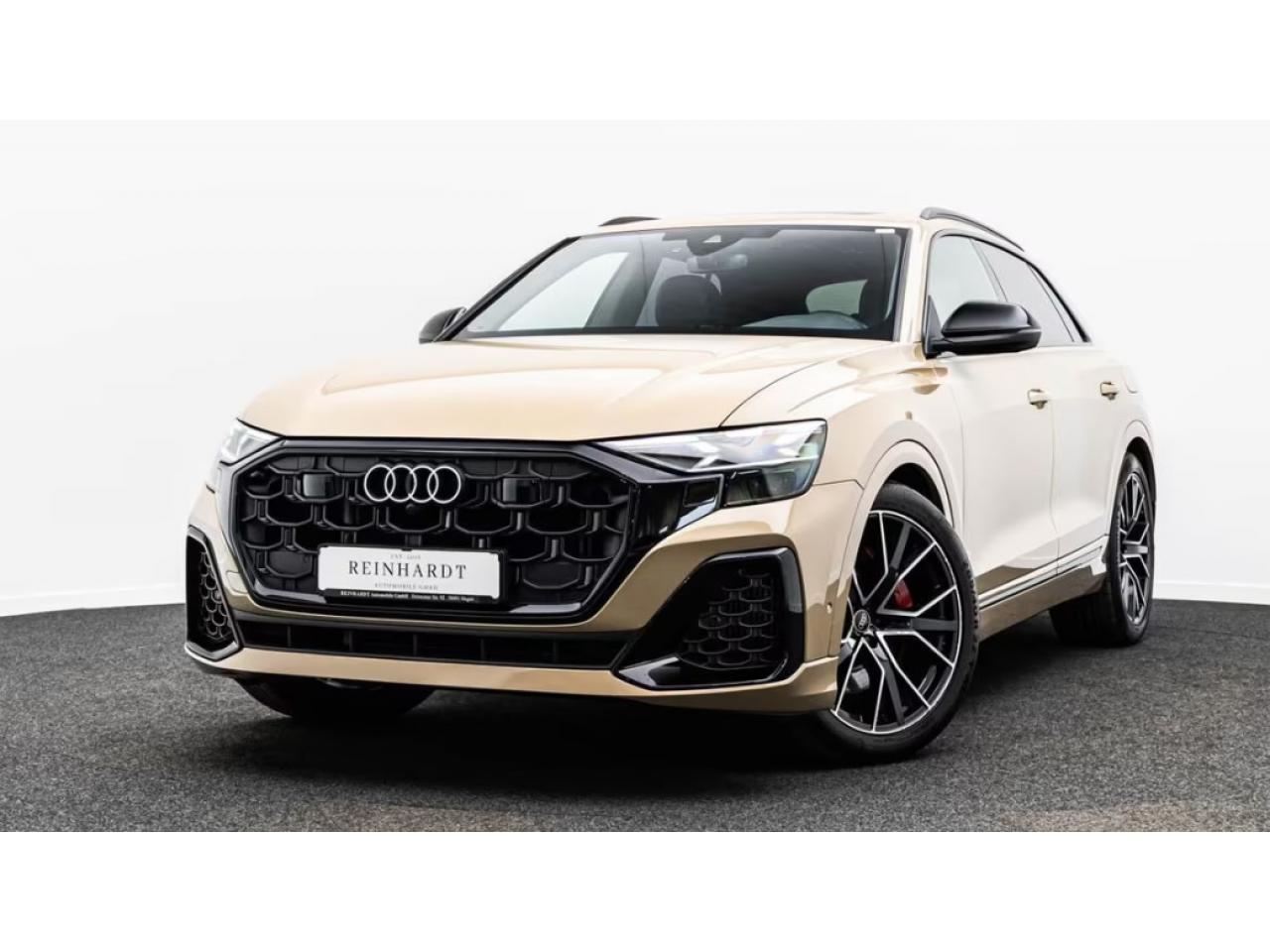 AUDI Q8 3.060 TFSIE 490 QUATTRO COMPETITION TIPTRONIC 8 - Or métal - toit ouvrant - B&O - Camera